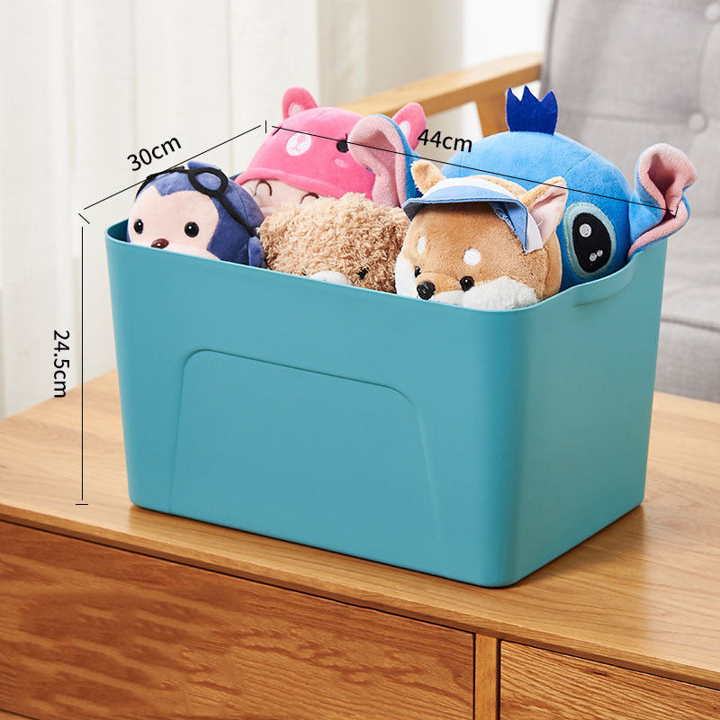 Stackable Rectangular Storage Bins - Space-Saving, Durable, Multi-Use