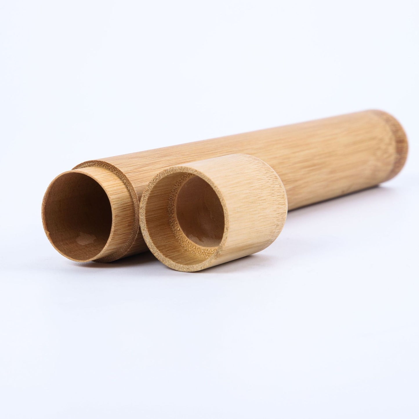 Eco-Friendly Bamboo Toothbrush Holder - Sustainable Travel Case