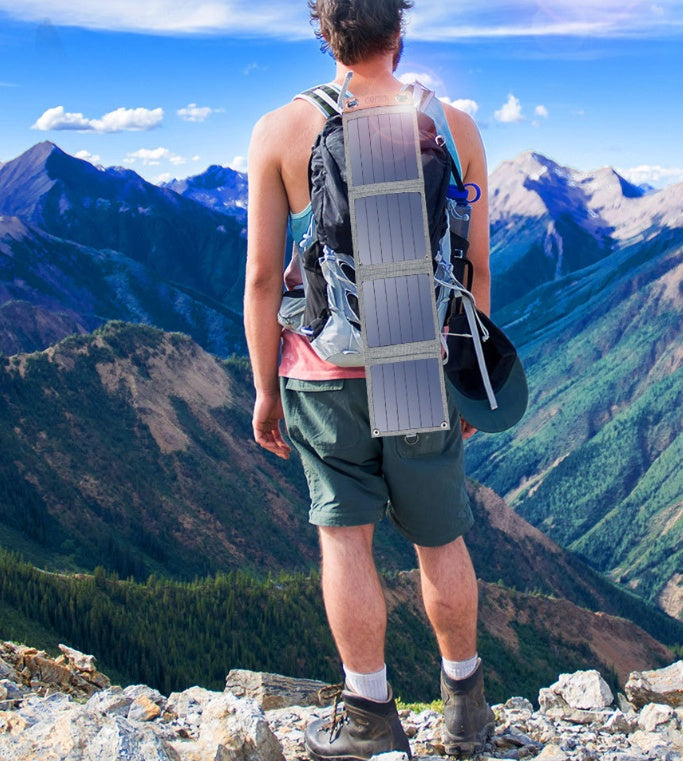 Portable Foldable Solar Panel Charger - Eco-Friendly Energy Solution