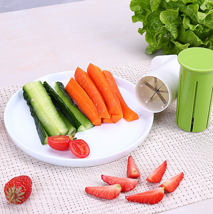 Eco-Friendly Vegetable Slicer - Durable, Compact, and Sustainable