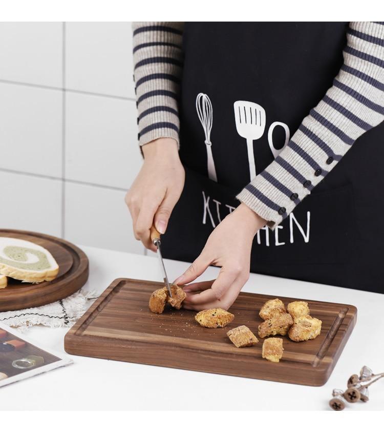 Eco-Friendly Black Walnut Cutting Board & Serving Tray