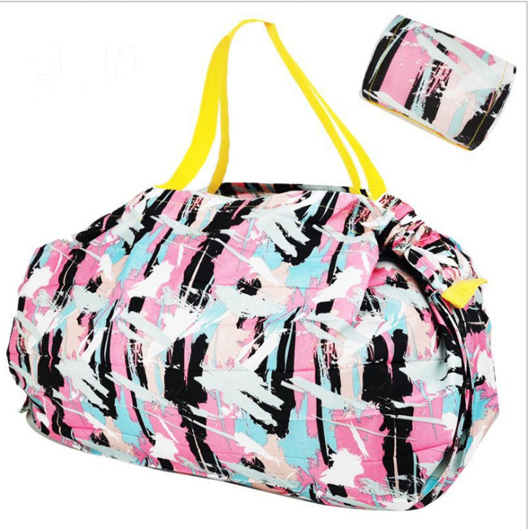 Eco-Friendly Foldable Shopping Bag - Reusable, Lightweight, Portable