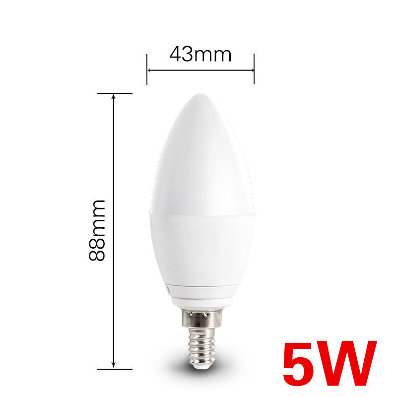 Multicolor Teardrop LED Light Bulb - Energy-Efficient, Customizable Lighting