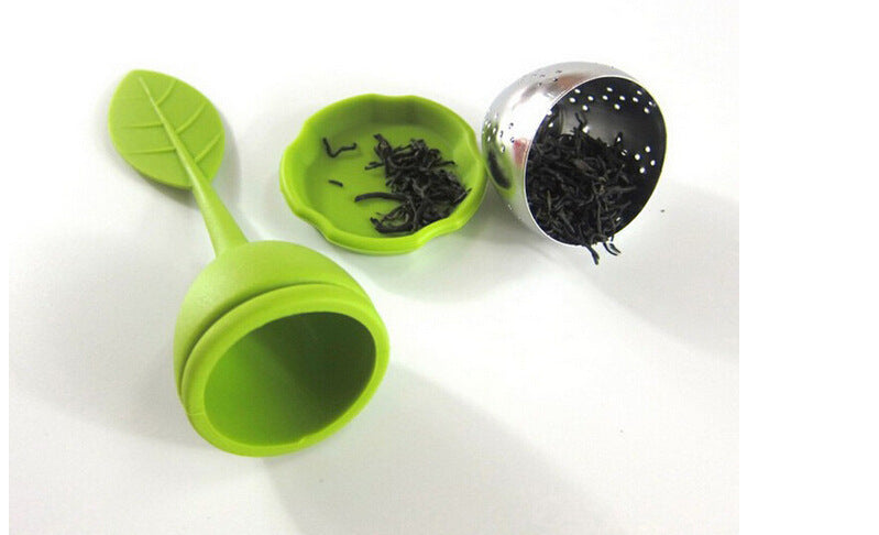 Eco-Friendly Teardrop Tea Infuser Set - Sustainable Glass Teapot & Ceramic Cups