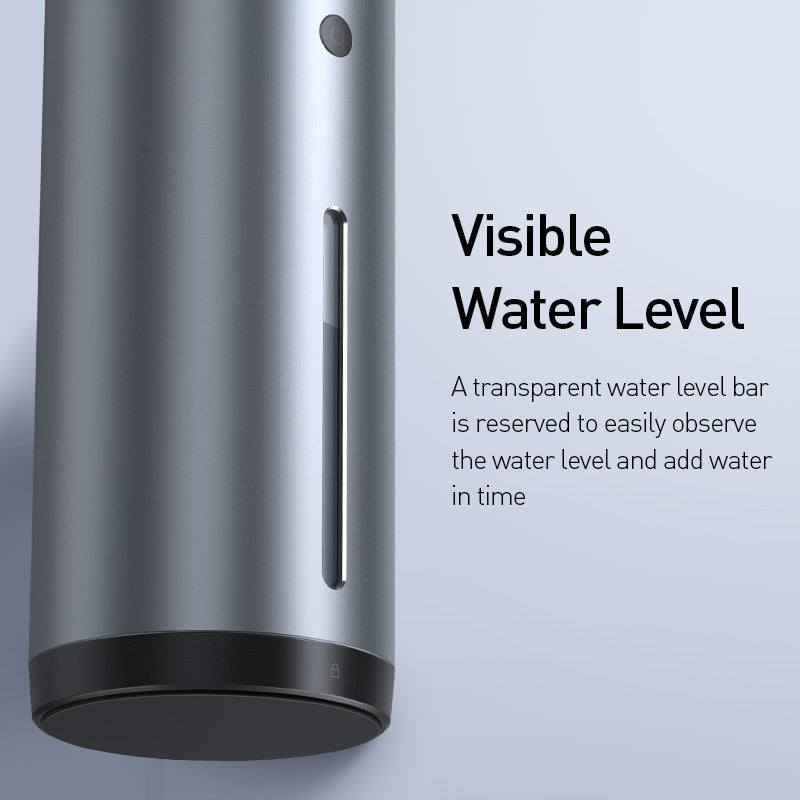 Portable Cylindrical Humidifier with Water-Saving Design