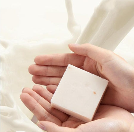 Natural Rice Milk Soap Bar - Eco-Friendly, Biodegradable, Plastic-Free