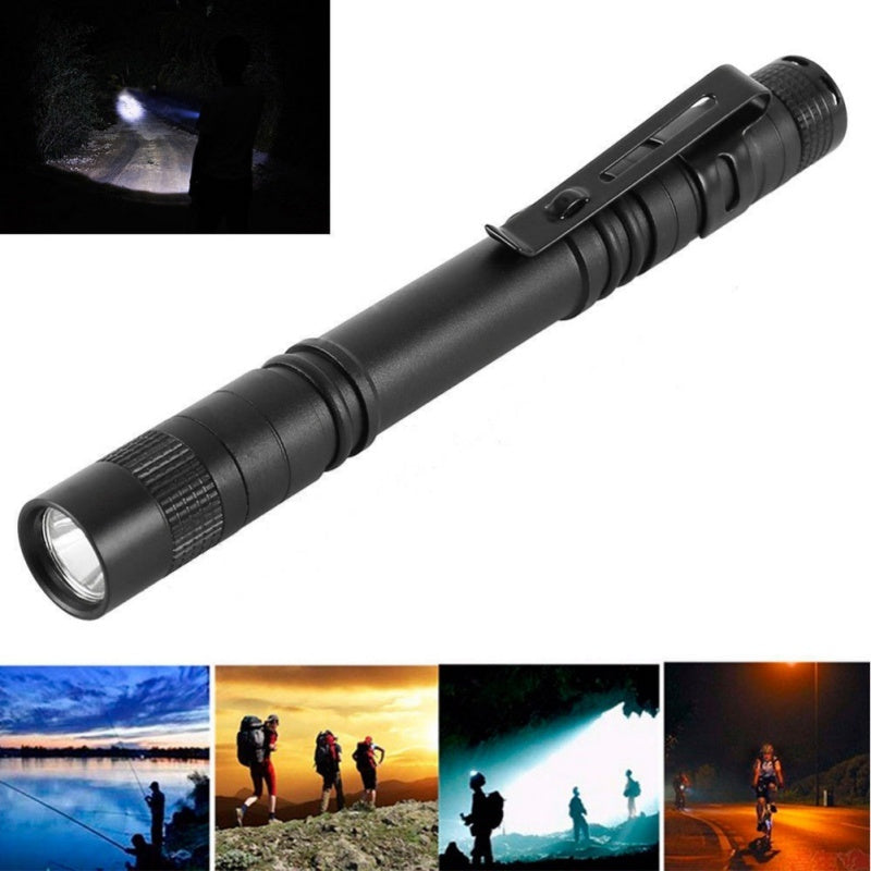 Eco-Friendly Rechargeable Flashlight Set - Durable, Compact, Sustainable