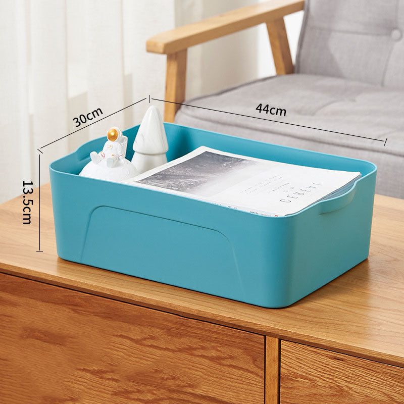Stackable Rectangular Storage Bins - Space-Saving, Durable, Multi-Use