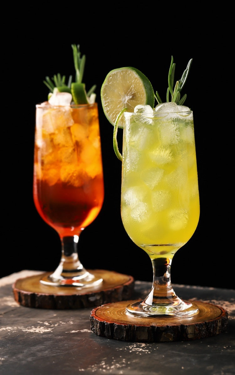 Natural Wooden Drink Coasters - Eco-Friendly, Durable, Biodegradable