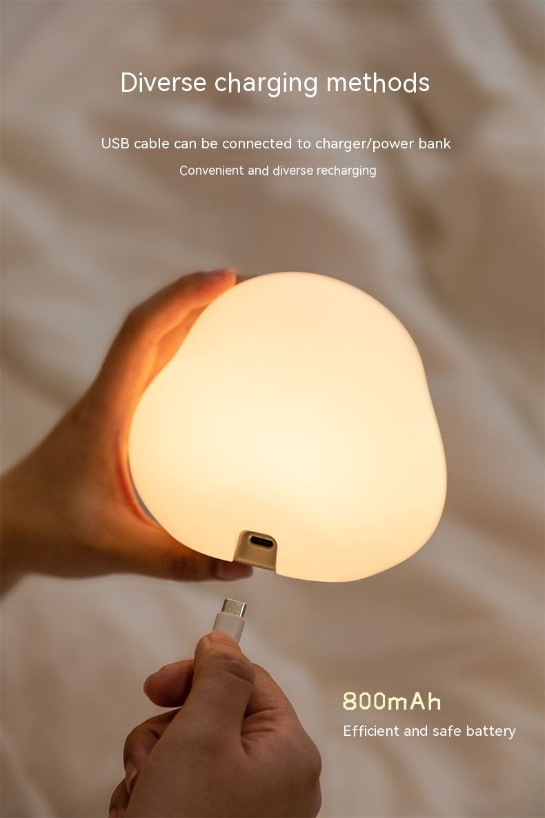 Eco-Friendly Duck Night Light - Soft Silicone LED for Kids