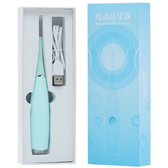 Mint Green & Lavender Electric Tooth Cleaner - Eco-Friendly Dental Device