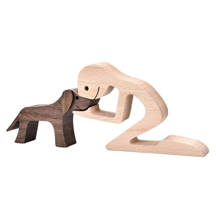 Eco-Friendly Wooden Animal Figurines - Sustainable Home Decor