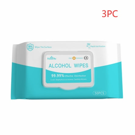 Eco-Friendly Alcohol Wipes - Portable Disinfectant Solution