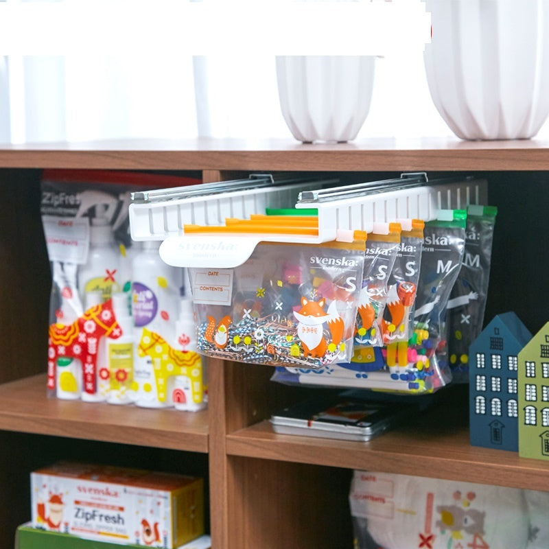 Eco-Friendly ZipHolder Bag Organizer - Sustainable Kitchen Storage Solution