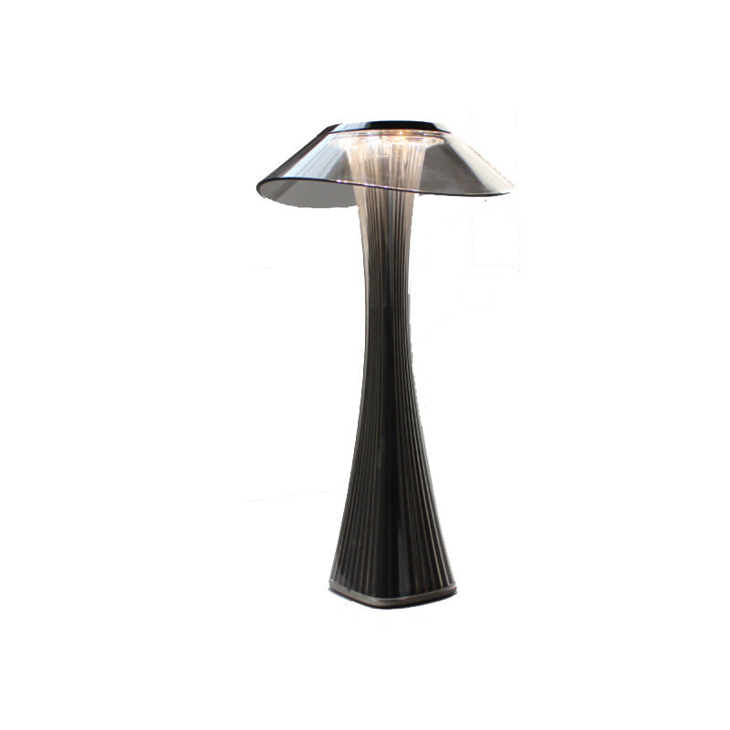 Energy-Efficient Bronze Mushroom Table Lamp