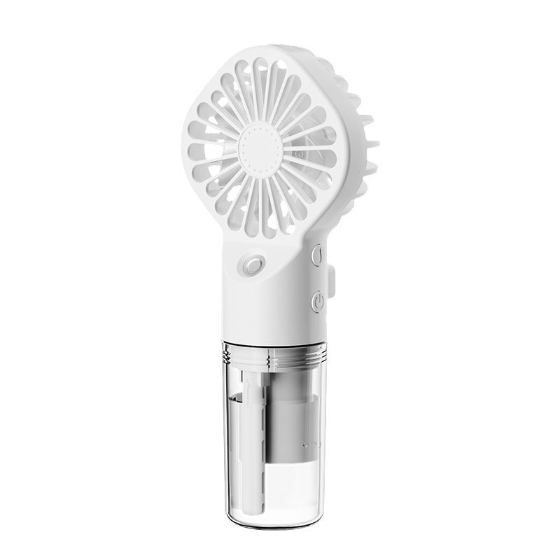 Portable Spray Fan with Misting Function for Instant Cooling