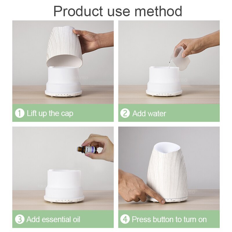Compact Aromatherapy Diffuser with Water-Saving Technology