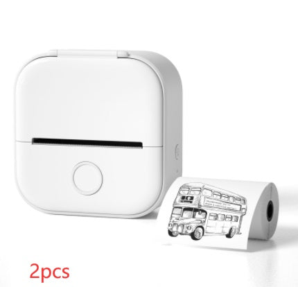 Compact Eco-Friendly Portable Label Printer for Home Organization