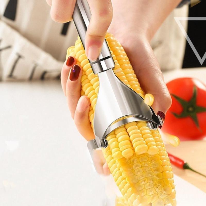 Stainless Steel Corn Peeler - Durable, Eco-Friendly Kitchen Tool
