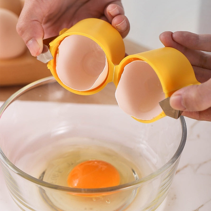 Egg Shell Opener - Eco-Friendly Kitchen Tool for Perfect Eggshell Cuts