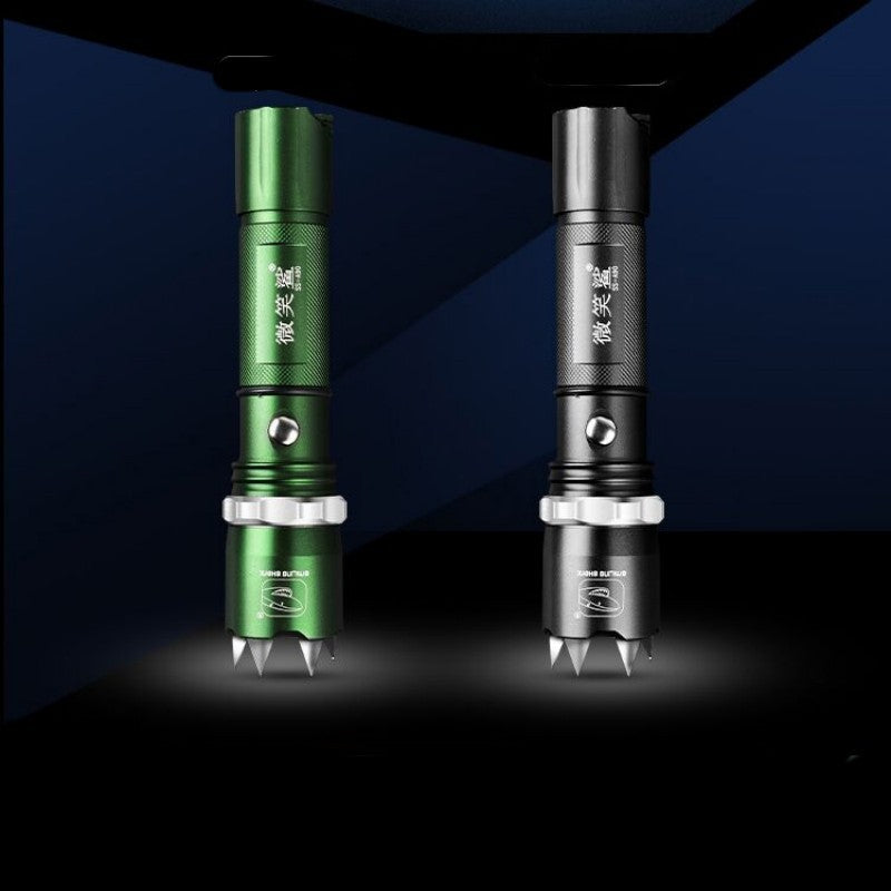 Ultra-Bright Self-Defense LED Flashlight - Rechargeable & Durable