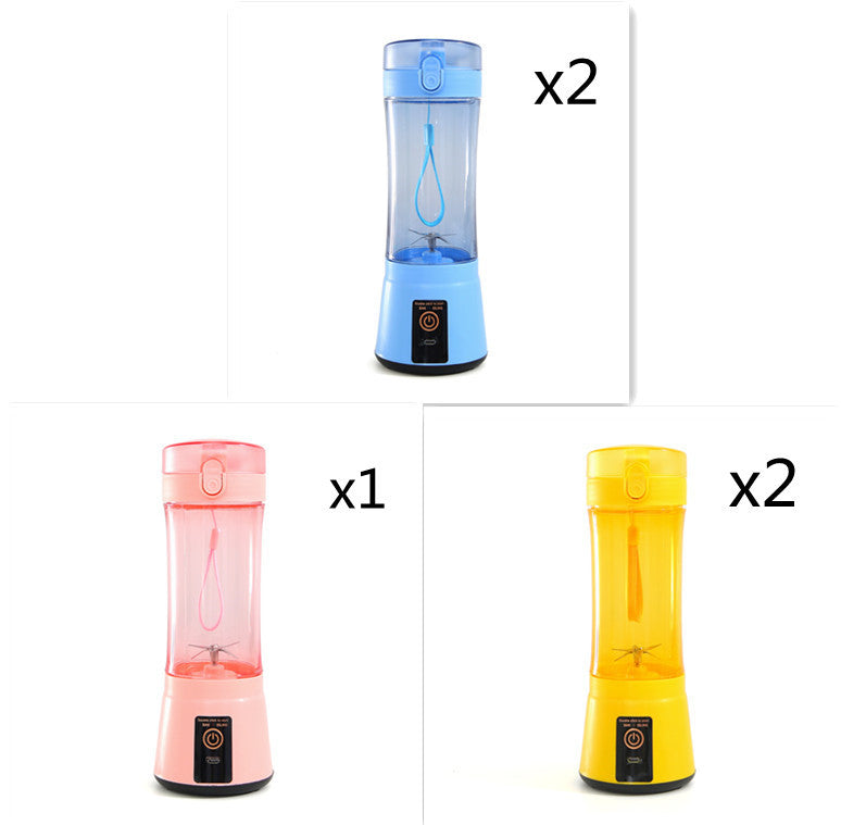 Portable Multi-Color Blender for On-the-Go Fresh Drinks