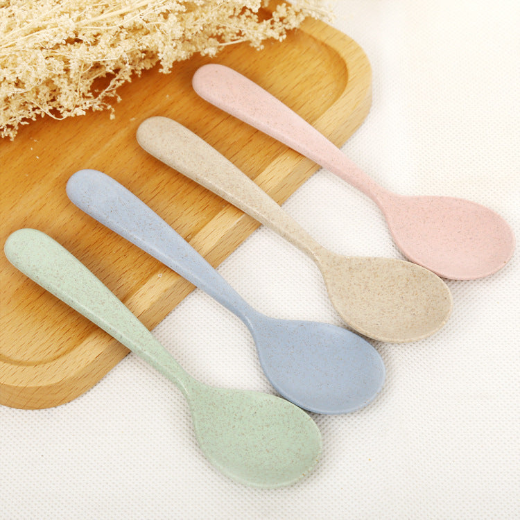 Eco-Friendly Biodegradable Bowl and Spoon Set - Sustainable Dining Essentials