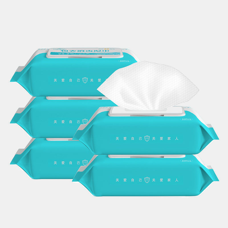 Eco-Friendly Alcohol Wipes - Portable Disinfectant Solution