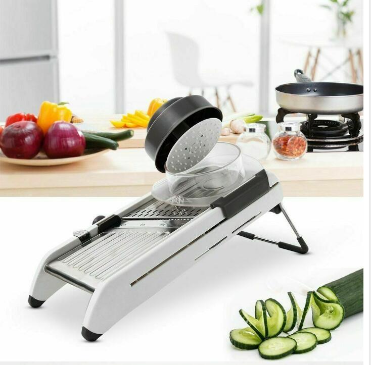 Versatile Mandoline Slicer for Precise Vegetable Cuts