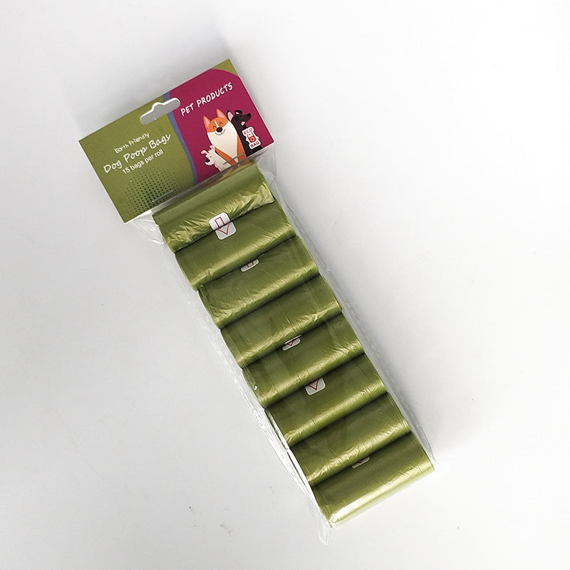Eco-Friendly Biodegradable Dog Poop Bags - Green Pet Waste Solution