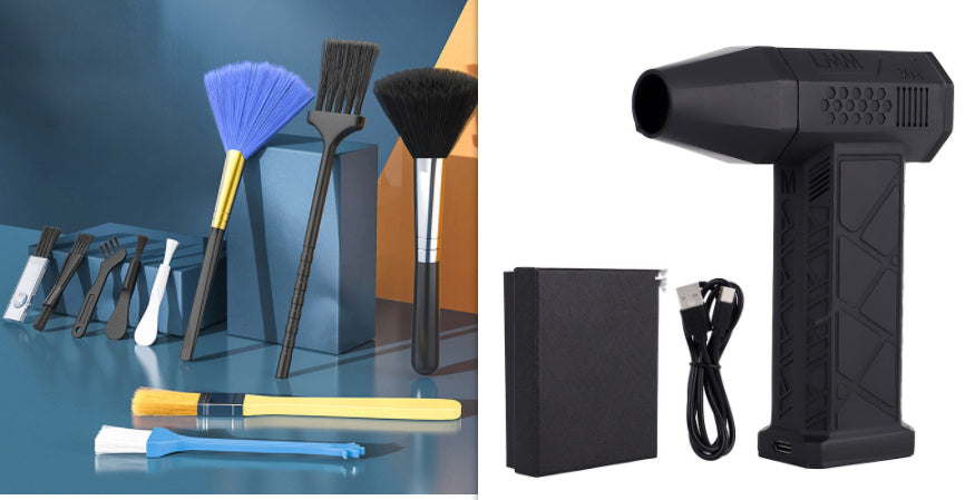 Portable Eco-Friendly Turbo Blower Gun for Electronics & Workshop Cleaning