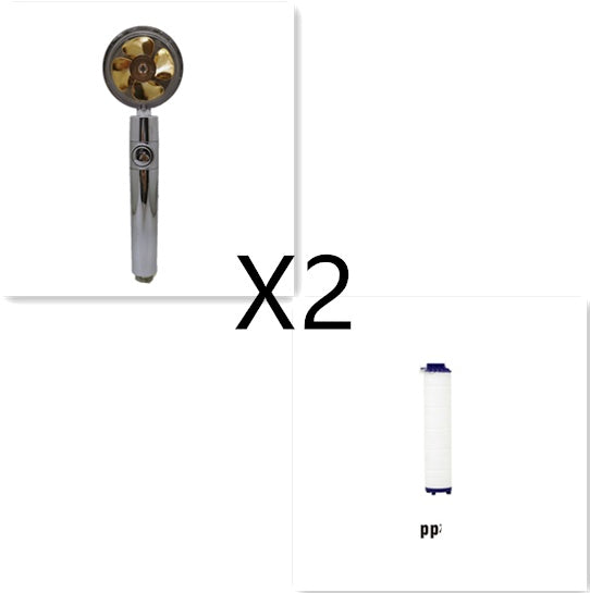 Water-Saving Handheld Shower Head with 360° Rotation and Adjustable Angles