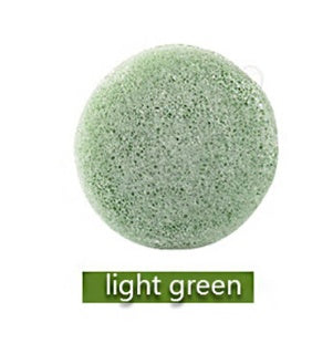 Natural Konjac Face Puff - Biodegradable Facial Cleansing Sponge