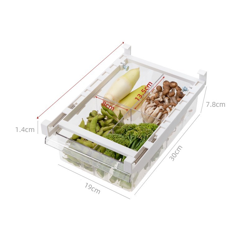 Transparent Egg Storage Tray for Refrigerator Organization