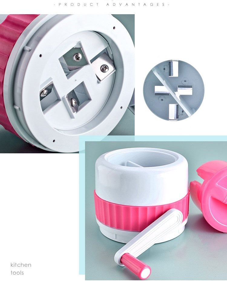 Eco-Friendly Manual Ice Blender - Sustainable Kitchen Tool