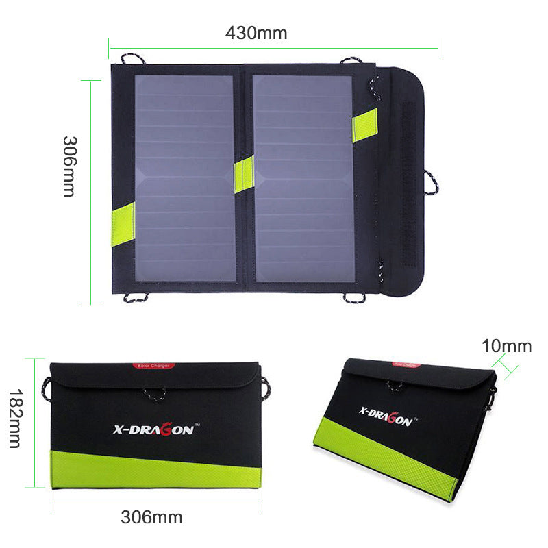 Portable Foldable Solar Panel Charger for Eco-Friendly Energy