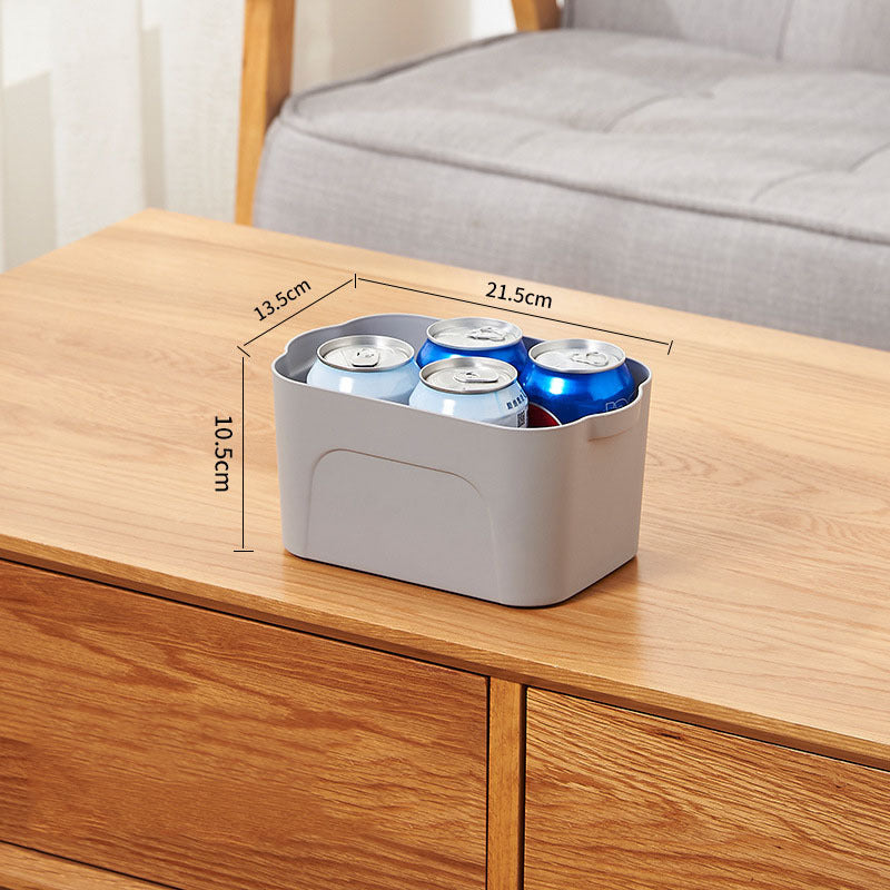 Stackable Rectangular Storage Bins - Space-Saving, Durable, Multi-Use