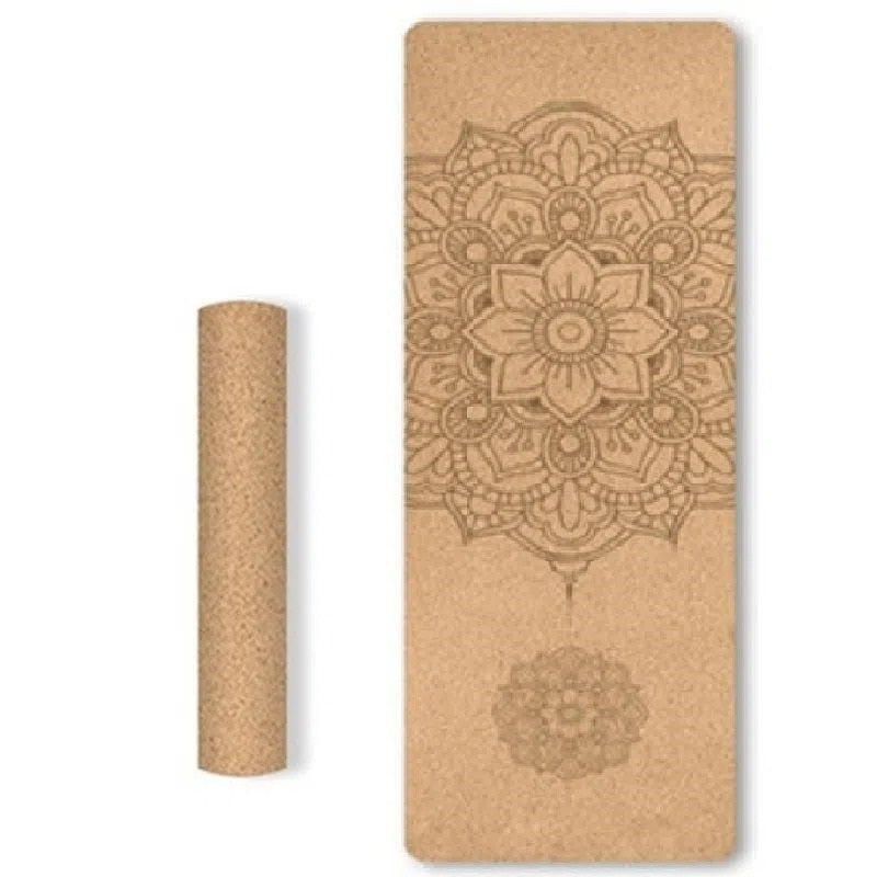 Eco-Friendly Cork Yoga Mat - Sustainable, Durable, Non-Toxic Exercise Mat