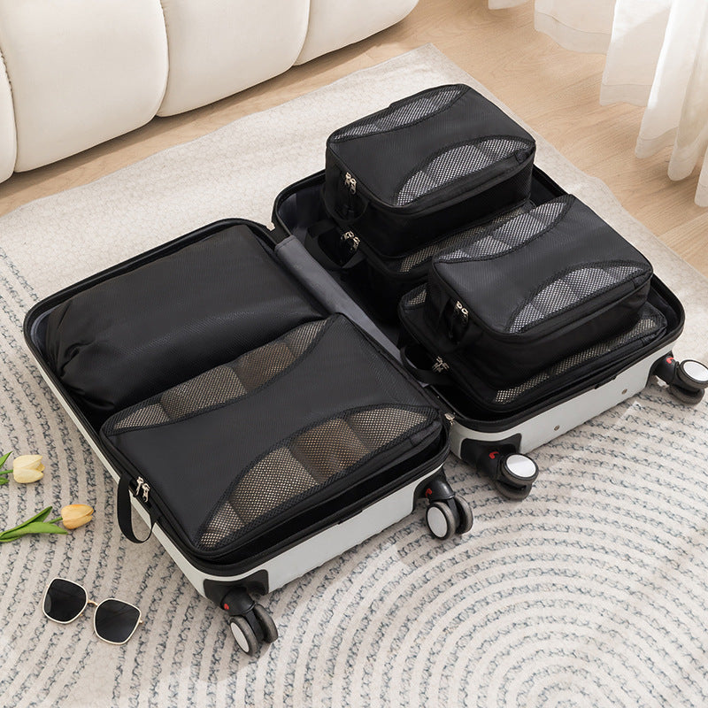 Beige Rectangular Storage Bags - Space-Saving, Durable, Eco-Friendly