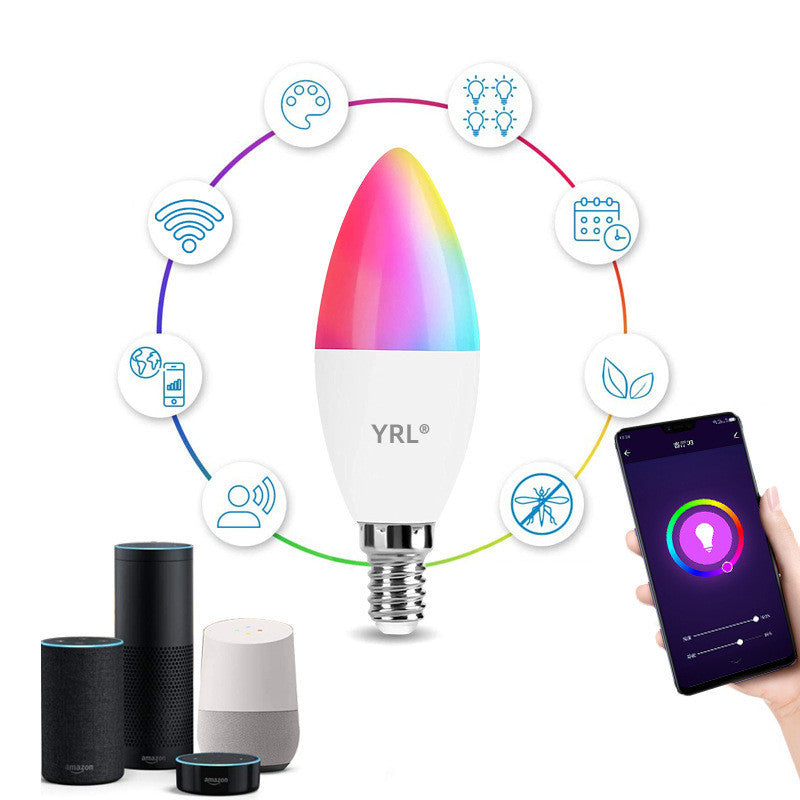 Smart LED Table Lamp with Alexa & Google Assistant Compatibility