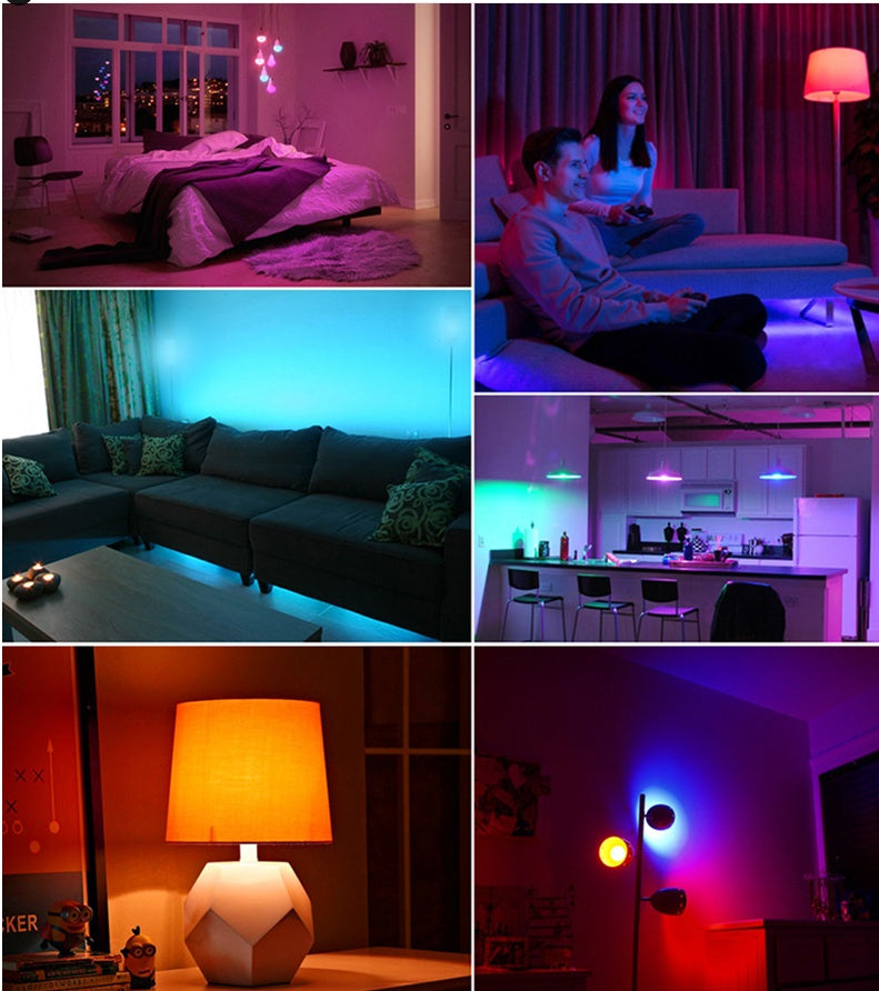 Smart LED Table Lamp with Alexa & Google Assistant Compatibility