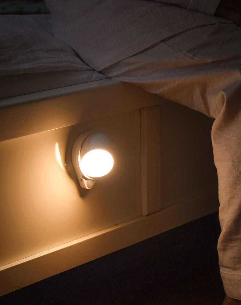 Energy-Efficient Motion Sensor Night Light - Dome-Shaped LED