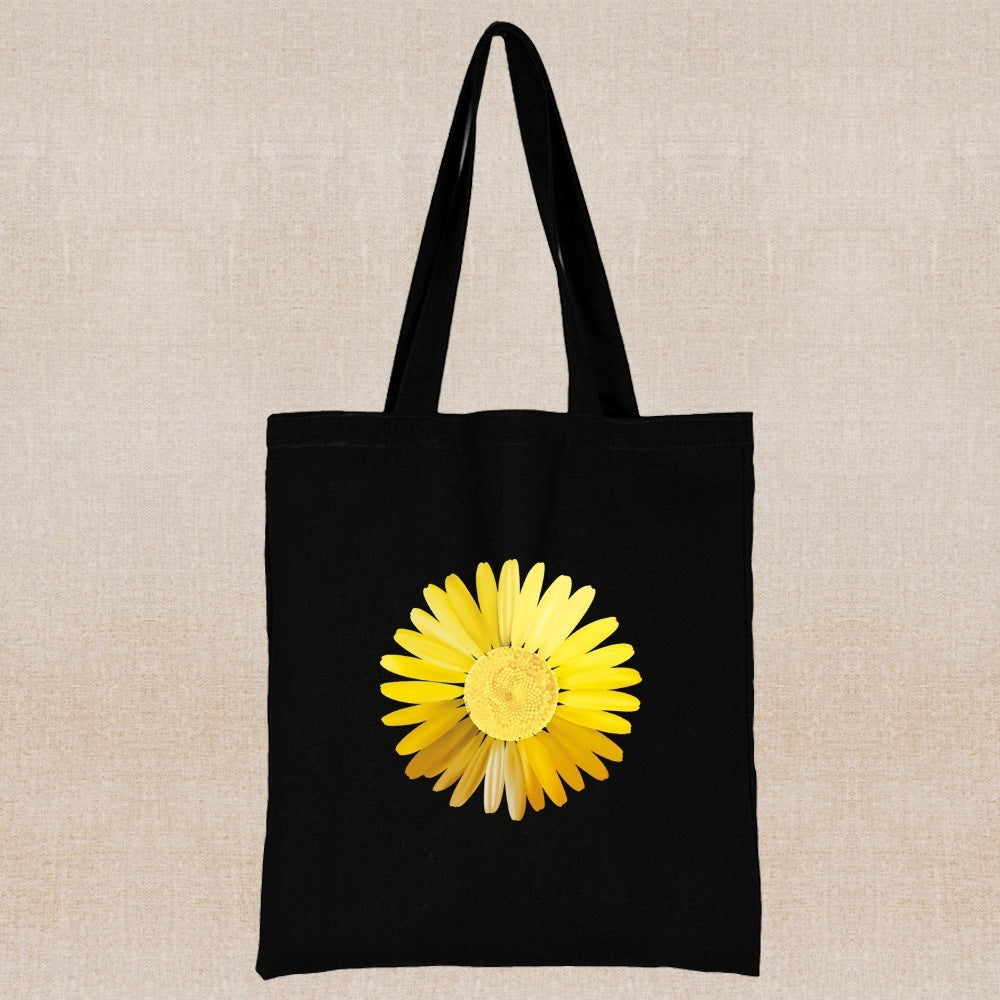 Eco-Friendly Daisy Tote Bag - Sustainable, Reusable, Durable