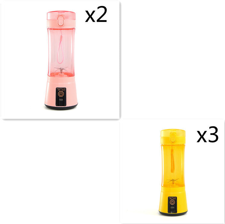 Portable Multi-Color Blender for On-the-Go Fresh Drinks