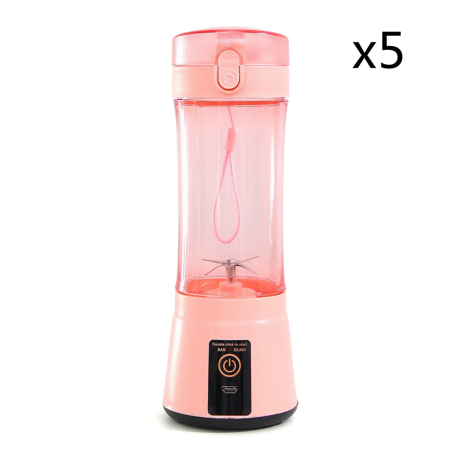 Portable Multi-Color Blender for On-the-Go Fresh Drinks