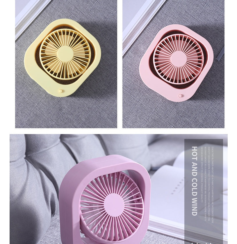 Compact Energy-Efficient Desk Fan for Improved Air Circulation