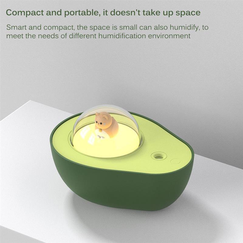 Avocado Green Humidifier - Compact, Eco-Friendly Air Quality Enhancer