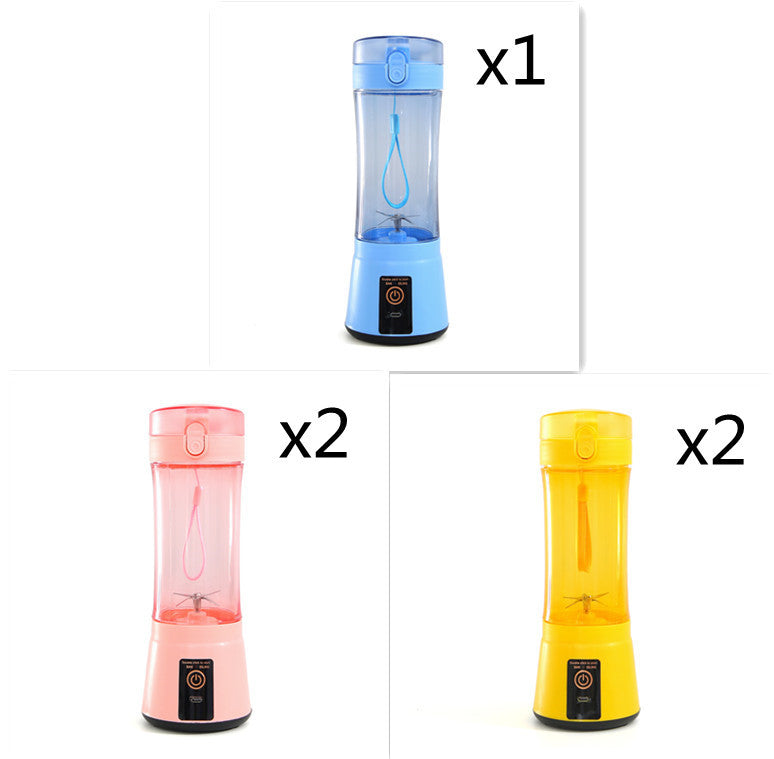 Portable Multi-Color Blender for On-the-Go Fresh Drinks