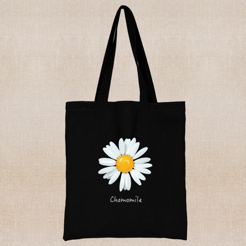 Eco-Friendly Daisy Tote Bag - Sustainable, Reusable, Durable