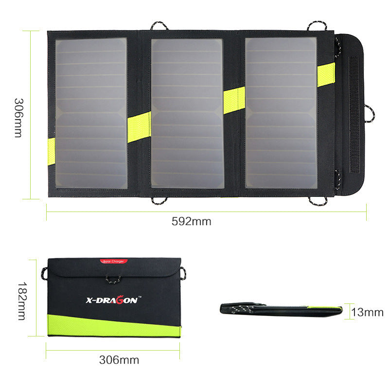 Portable Foldable Solar Panel Charger for Eco-Friendly Energy